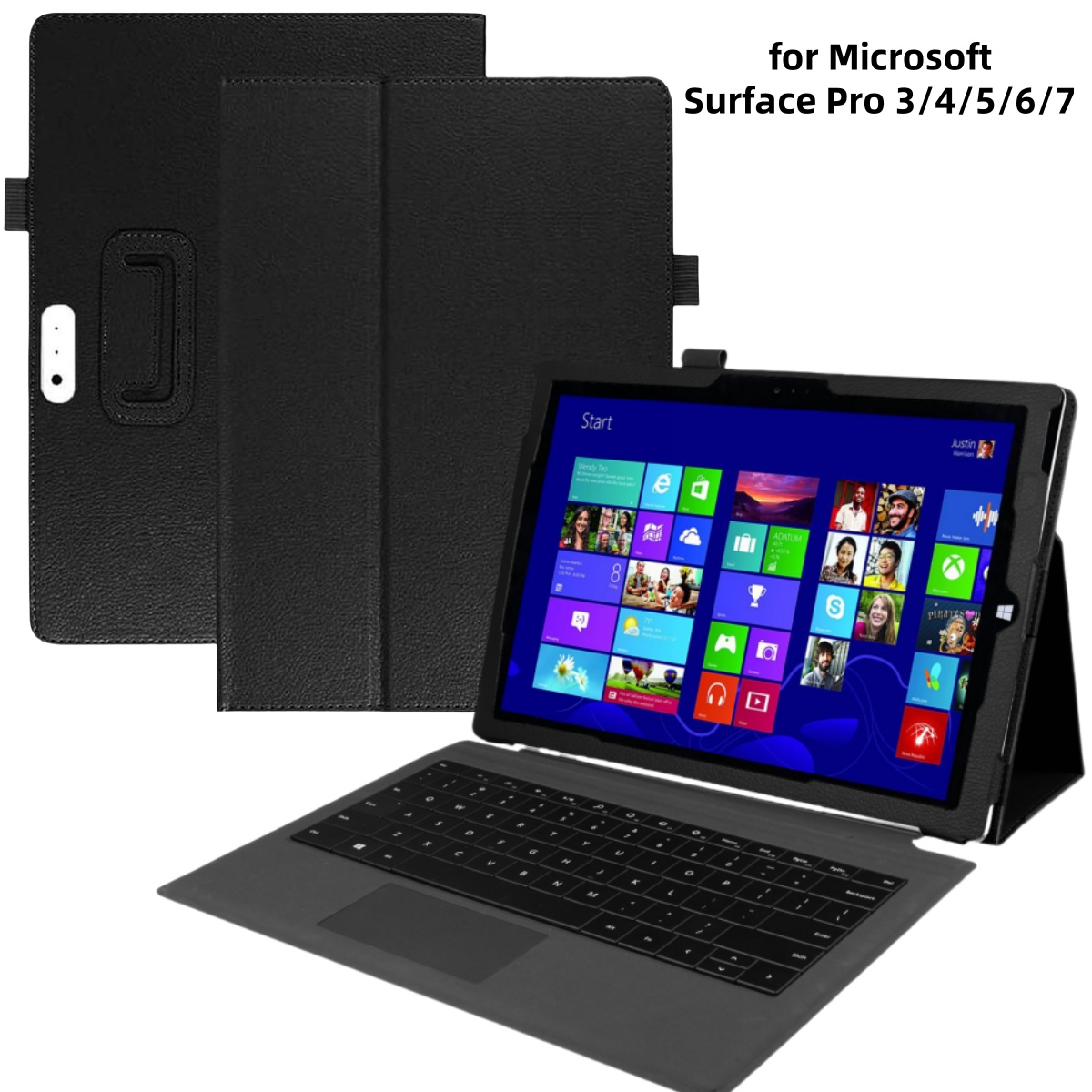 Microsoft Tablet Accessories - Flip Cover for Microsoft Surface Pro