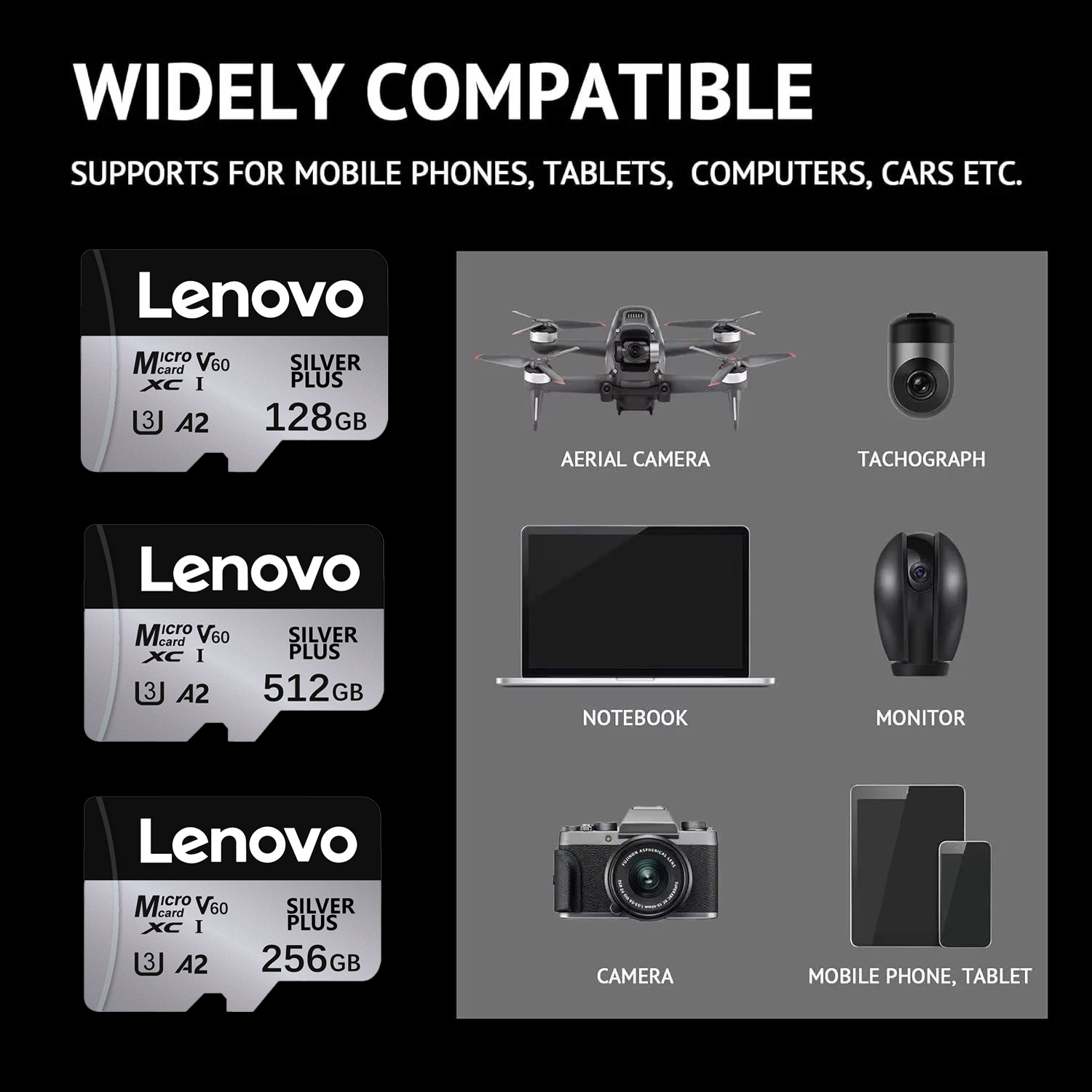 Lenovo 512GB High Speed Micro  - Microsd Card Tablet 评论和价格
