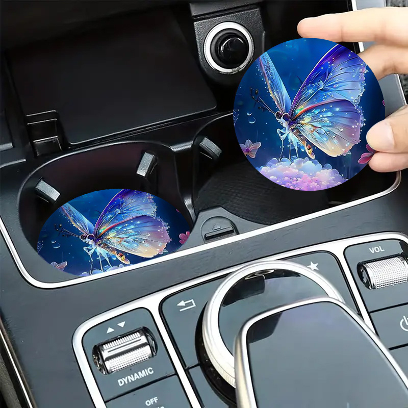 2pcs Beautiful Butterfly Car C - Unique Table Accessories 评论和价格