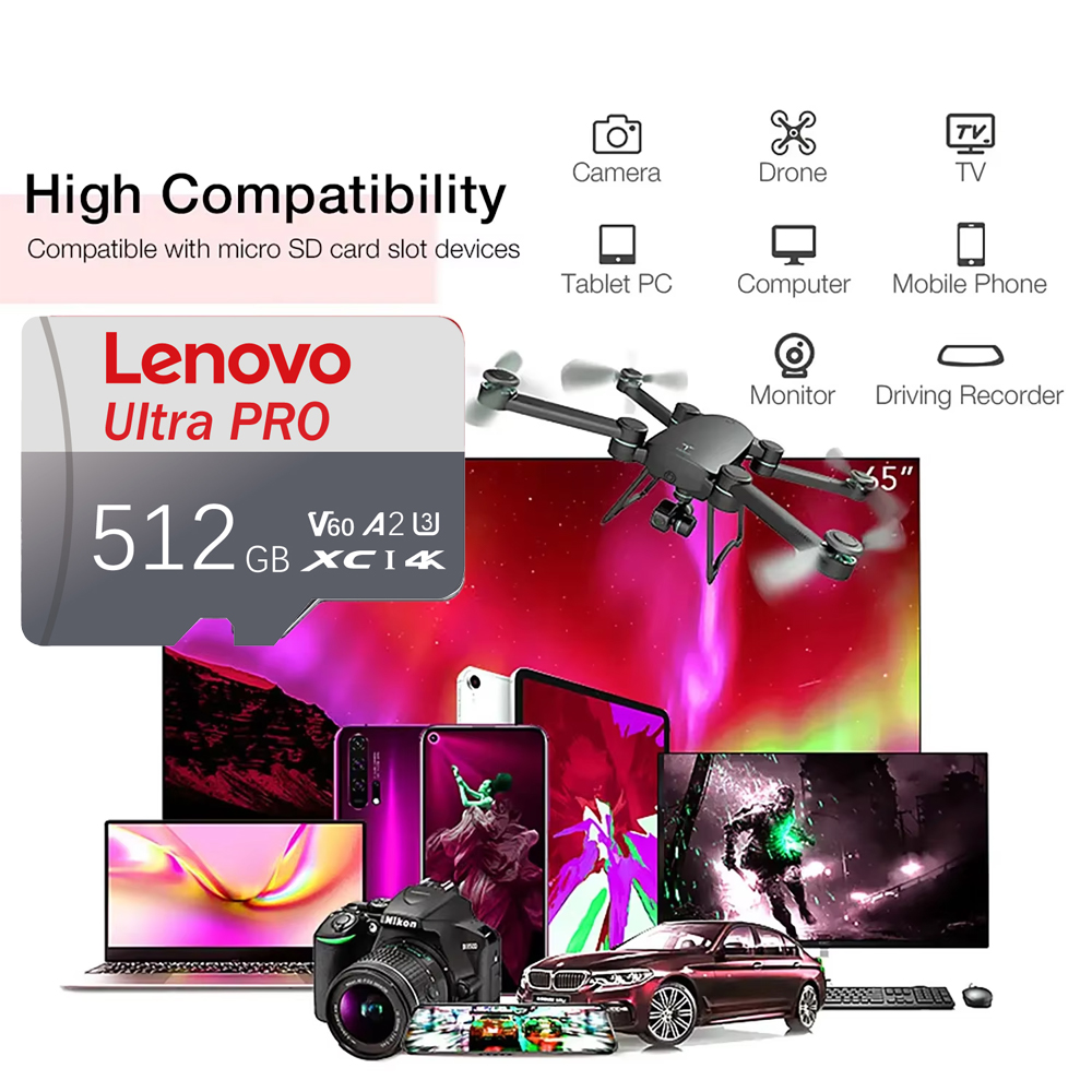 Lenovo Class 10 Mini SD/TF Car - Microsd Card Tablet 评论和价格