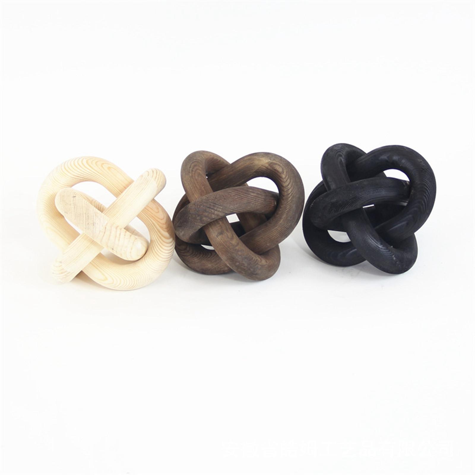 Wooden Chain Decoration, 3-lin - Unique Table Accessories 评论和价格