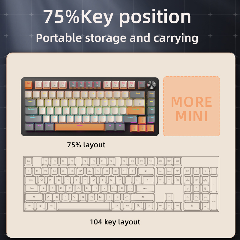 Custom Wired Gaming Keyboard 7 - Tablet Accessories Uk 评论和价格