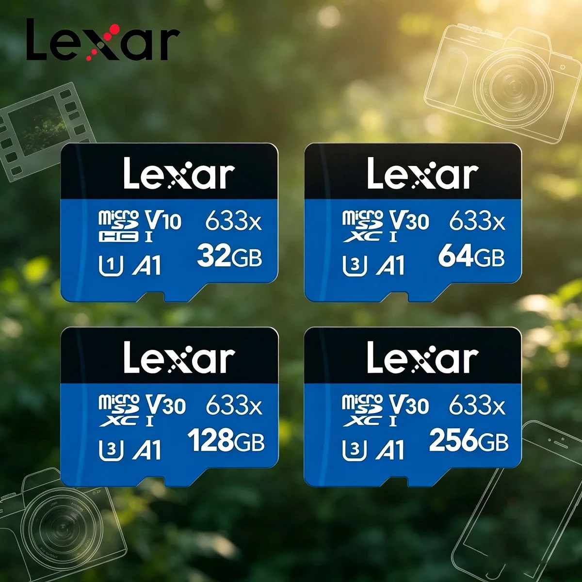 Original Lexar TF Card 633x Mi - Microsd Card Tablet 评论和价格