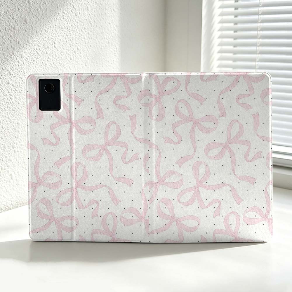 Minimalist Pink Bow Pattern Fo - Lenovo Tablet Plus Accessories 评论和价格