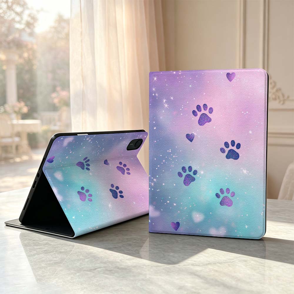 Cartoon Glitter Paw Prints Sof - Lenovo Tablet Plus Accessories 评论和价格