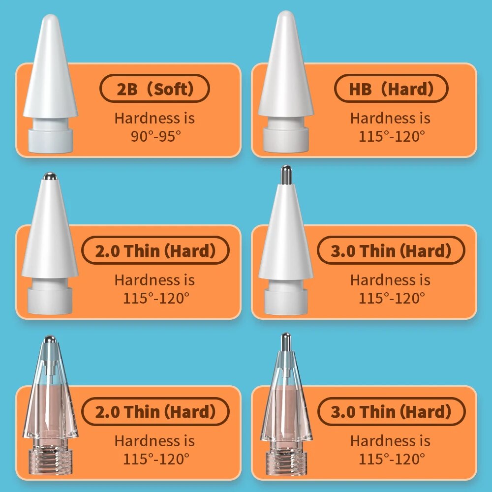 For Apple Pencil Pen Nib Penci - Tablet Pencil Accessories 评论和价格